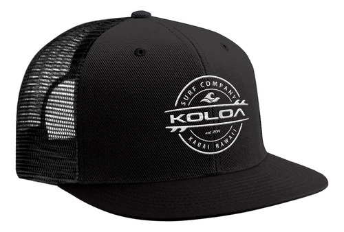 Koloa Surf - Gorra Con Malla En La Parte Trasera, Estampado.