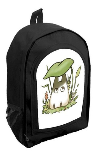 Mochila Negra Infantil Nena Nene Totoro Anime Tt164