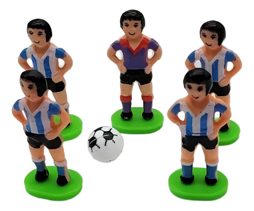 Jugadores Con Arco X 5 U Argentina / Racing