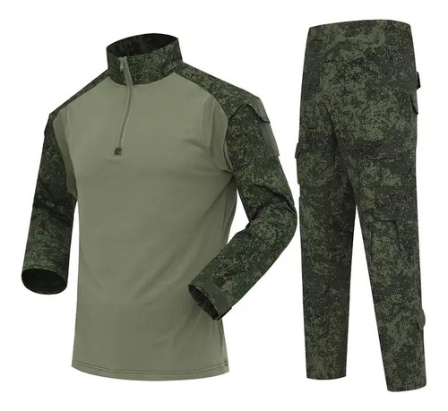 Conjunto Pantalón Y Camisa Táctica Uniforme Militar Airsoft