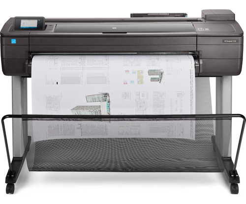 Impresora Hp Designjet De 36  T730 Color Gris