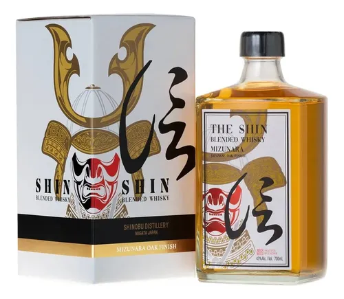 Whisky Shinobu Japonês The Shin Mizurana Oak 700ml 43% C/nf Whisky Shinobu Japonês The Shin Mizurana Oak 700ml 43% C/nf