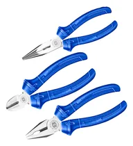 Comprar Alicates De 6'' En Juego De 3 Pcs - Wadfow