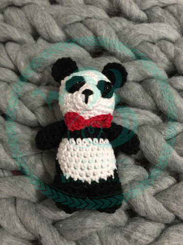 Panda Crochet 10-13cm