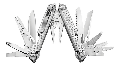 Pinza Multifuncion Multiuso Leatherman Free P4 21 Usos Funda