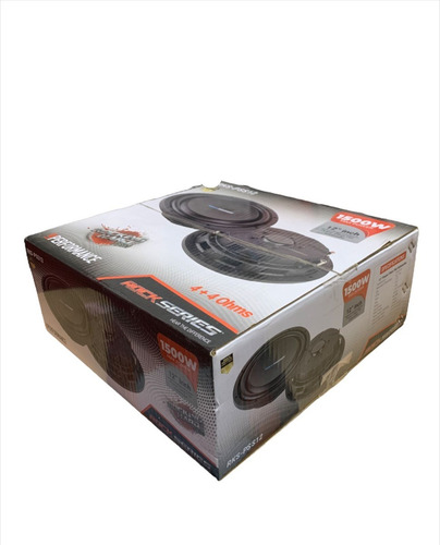 Woofer Rock Series Rks-pss12 De 12 Pulgadas Color Negro