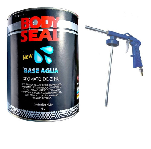 Recubrimiento Body Seal Antigravilla Base Agua Galon+pistola