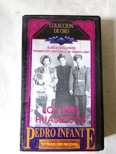 Video Casette Beta Los Tres Huastecos  Pedro Infante 