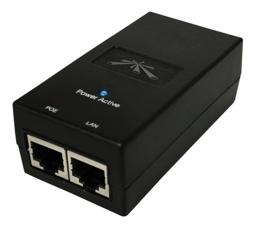 Inyector Poe Ubiquiti Networks Poe-24-12w-g, 12w, Negro