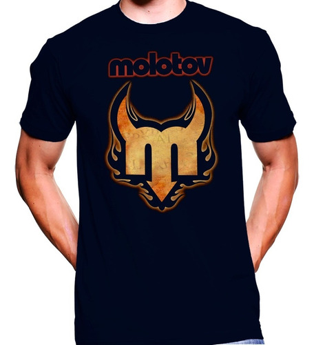 Camiseta Premium Rock Estampada Molotov