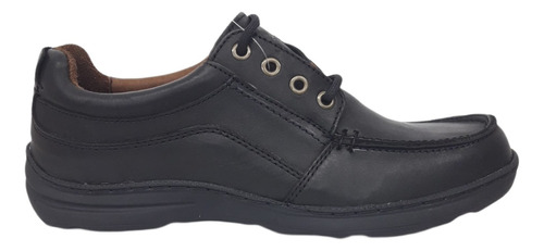 Zapatos Confort Cuero Negro Hombre 40 Al 45