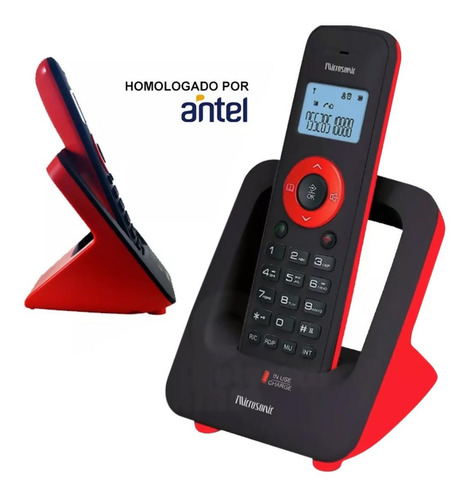 Telefono Inalambrico Microsonic Con Contestador Tel8018c-ub