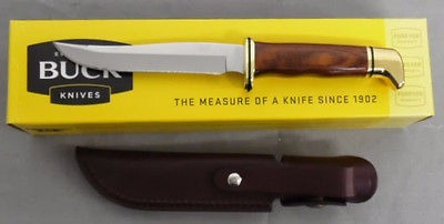 Imagen 3 de 6 de Cuchillo Buck 105 Pathfinder Cocobola 420hc Hoja 12,7cm.