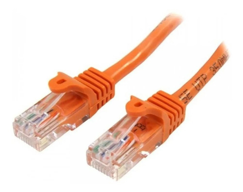 Cable De Red Ethernet 30 Metros Utp Cat.6 Rj45 Naranja
