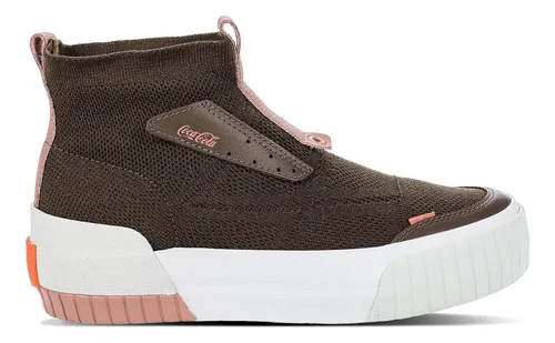 Tenis botinha cheap coca cola feminino