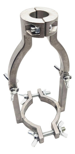 For Adaptador De Broca Para Furo Quadrado, Aço Prateado