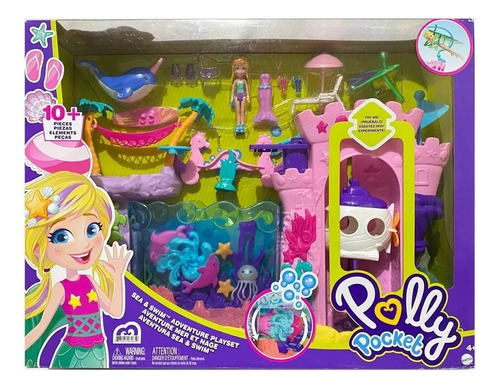 Polly Pocket Set Aventura En El Mar