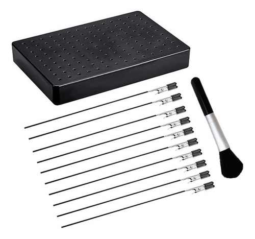L Soporte De Base De Soporte De Pintura Y Juego De Pinzas De