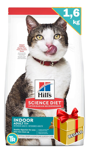 Hill's Gato Adult  +11 Años Ind Age Defying 1,6 Kg