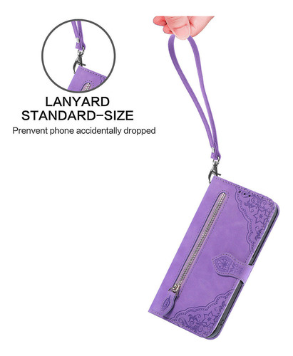 Funda Para Teléfono Oppo A18 A17 A16 A15 A12 Funda De Piel Tipo Cartera