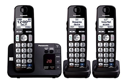 Telefono Digital Inalambrico Panasonic Con Teclado Grande Y