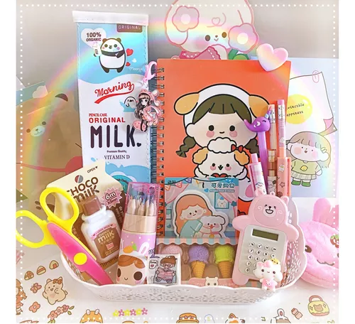 Material Escolar Kawaii