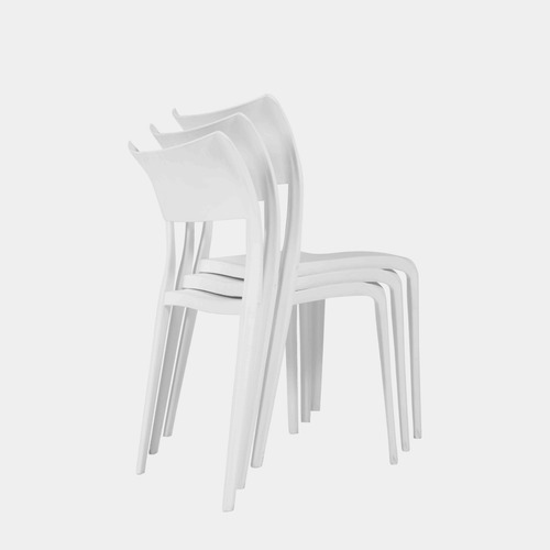 Pack X 4 Sillas De Jardín Verona Apilables | Contado
