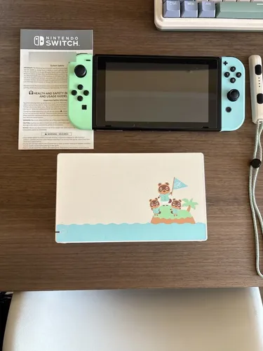任天堂 NINTENDO SWITCH　別売りケース付き　中古美品 Nintendo Switch Animal Crossing +case Y Mica Y 64gm Extra | Cuotas
