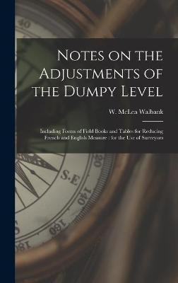 Libro Notes On The Adjustments Of The Dumpy Level [microf...