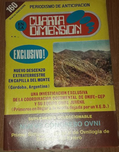 Revista Cuarta Dimension N°160  Marzo De 1988