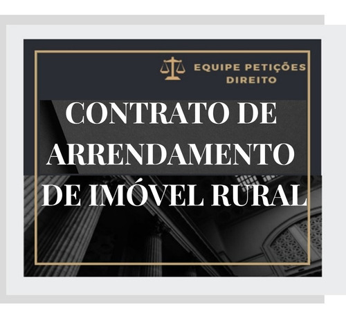 Contrato De Arrendamento De Imóvel Rural