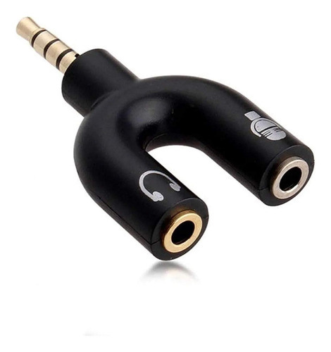 Ele-gate Myco Adaptador Audifonos, Divisor Mic Y Audio Cable