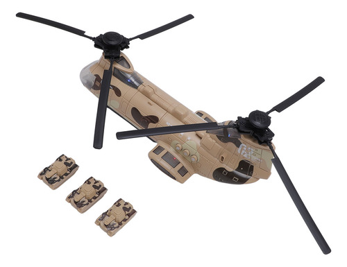 Helicóptero De Transporte Y Juguete De Sonido Para Niños Peq
