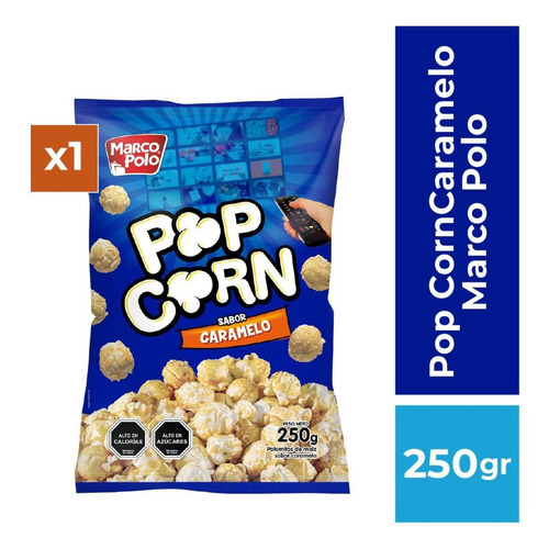 Pop Corn Caramelo Marco Polo 250gr