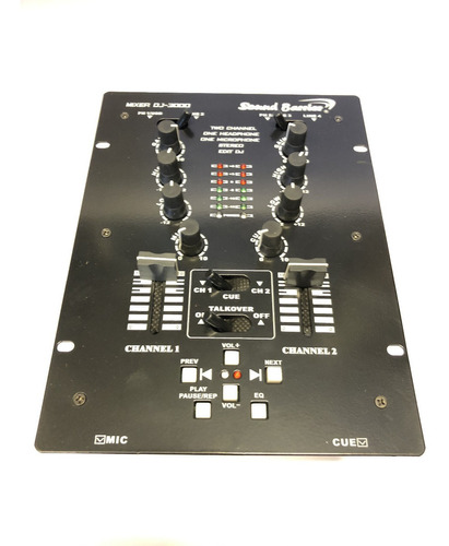 Mixer Dj Dj-3000usb - Sound Barrier - Con Usb - 2 Ch - 7 Aux