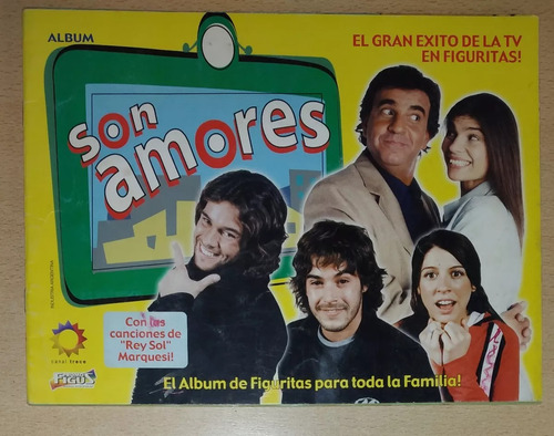 Álbum De Figuritas Son Amores Tiene 82 Figuritas Pegadas