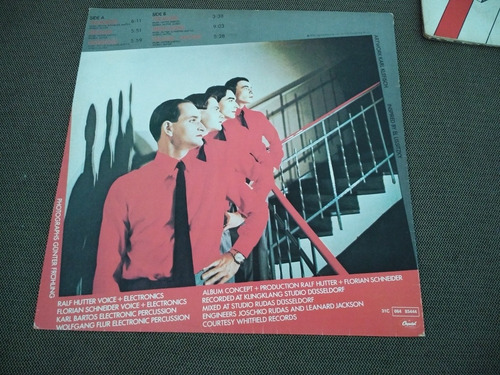 Lp Vinil Kraftwerk 1978 - The Man Machine Encarte (Usado)