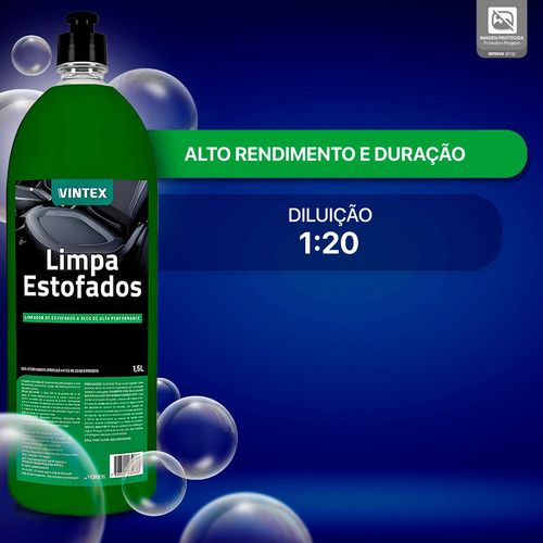 Limpa Sofá Estofado Doméstico Residencial Casa 1,5l Vonixx
