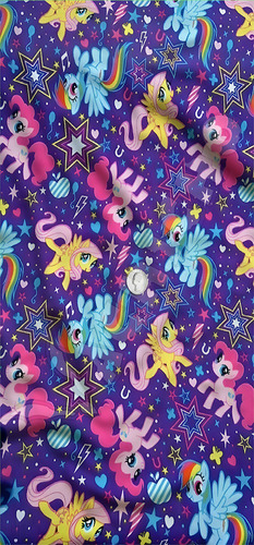 Toallón Infantil 70x150 Microfibra- Vachicho Pequeño Pony 01