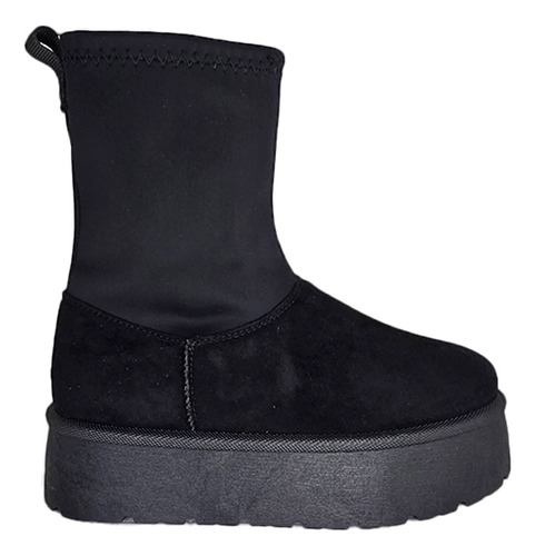 Botas Con Plataforma Para Invierno Calentitas De Mujer