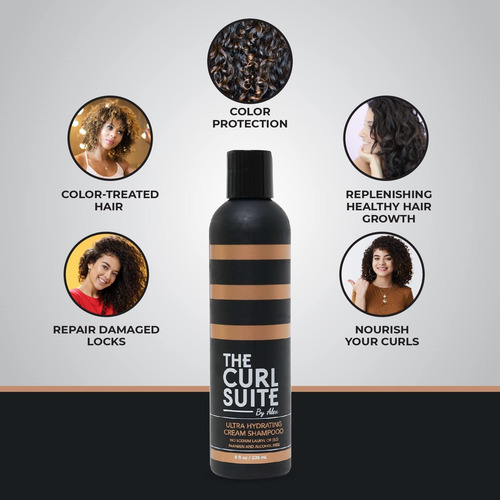 Shampoo Hidratante The Curl Suite Para Cabelos Cacheados Inf