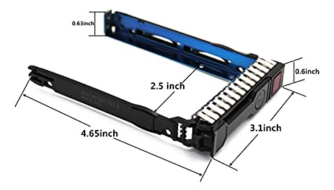 Bandeja Sad Sata Sad Proliant Ml310, 2 Unidades, De 2,5 Ench