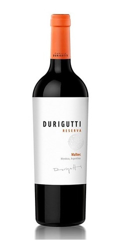 Vino Durigutti Reserva Malbec - Regalos - Fiestas - Envíos!!