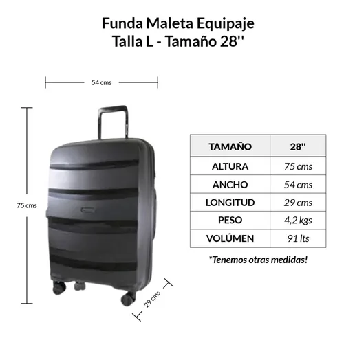 Supresión cuero Borde Funda Cubre Cobertor De Equipaje Maleta Tamaño Grande 69x90