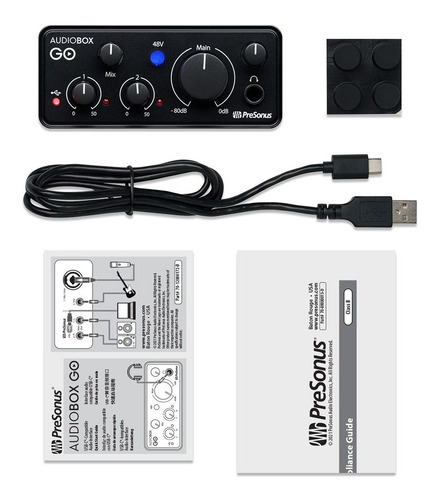 Presonus Audiobox Go Placa Audio Interface Usb Daw 2x2