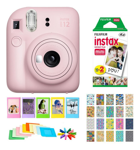 Cámara Fujifilm Instax Mini + 20 Hojas Y Accesorios!