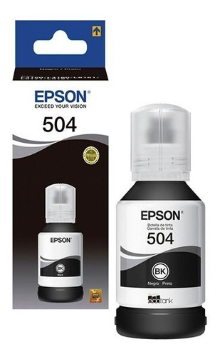 Epson Botella 504 Negro L4150/60/61/71