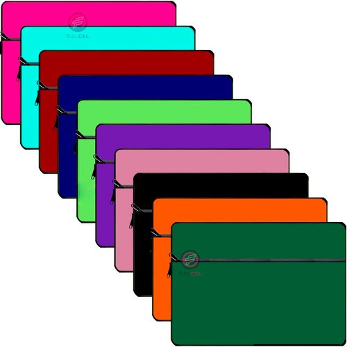 Funda Notebook Neoprene 17 Pulgadas C/ Bolsillo | 10 Colores