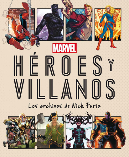 Marvel. Héroes Y Villanos - Marvel -(t.dura) - *