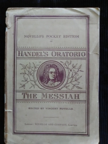 A3 Handel' S  Oratorioa3 Handel' S Oratorio. The Messiah 